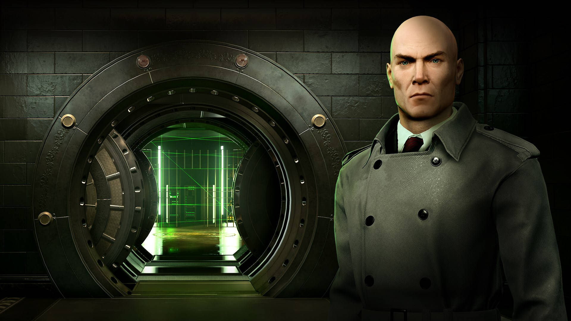 Hitman 2 Green Bank Vault Agent 47 Background