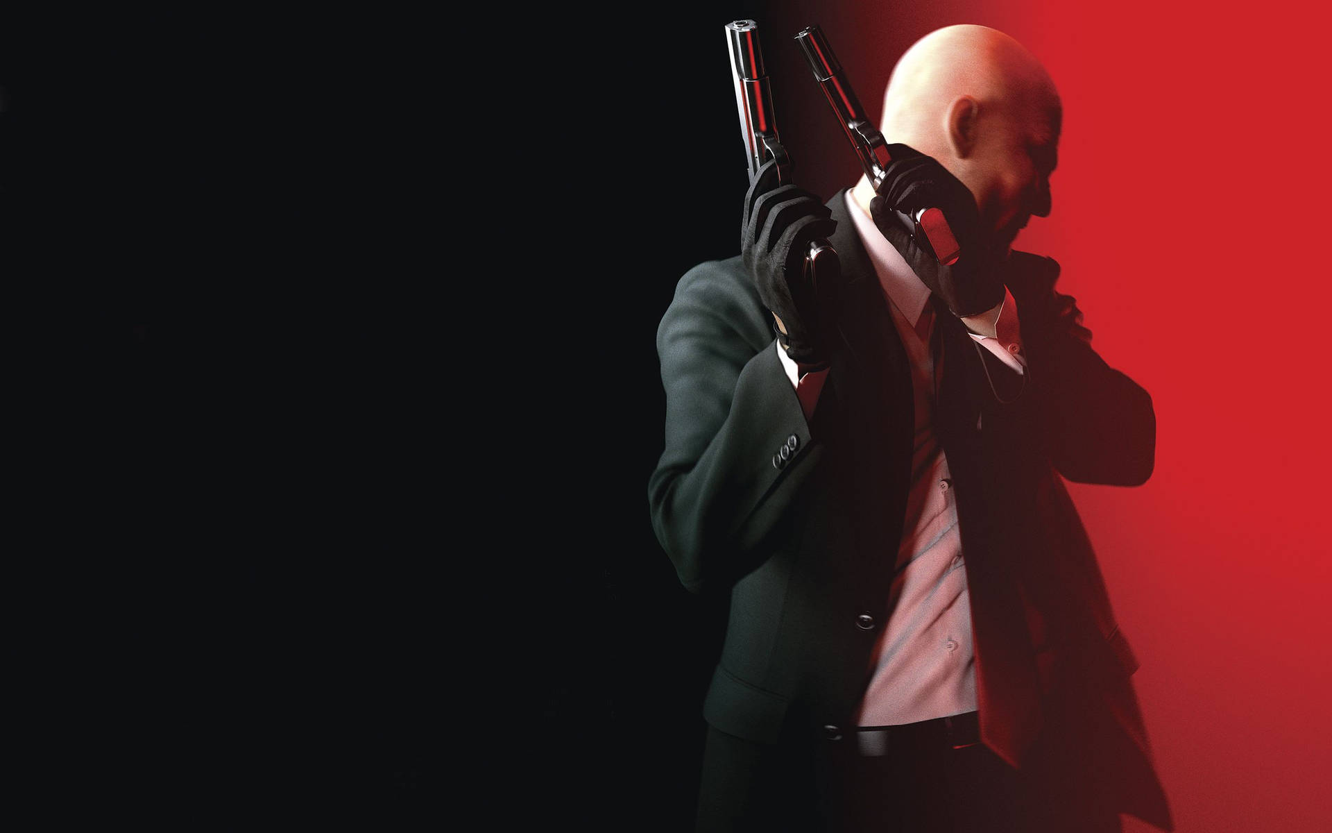 Hitman Absolution Agent 47 Defensive Stance Background