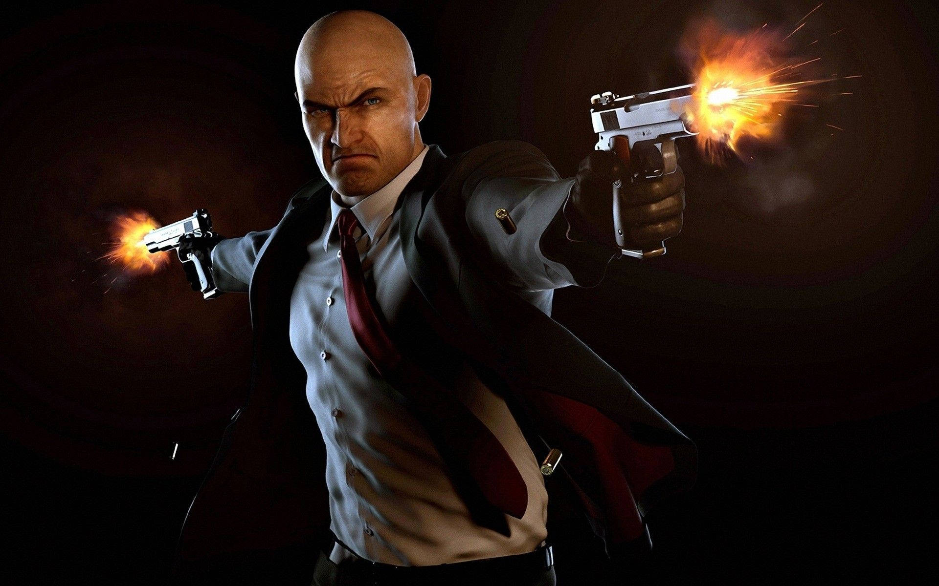 Hitman Absolution Gun Muzzle Flash Background