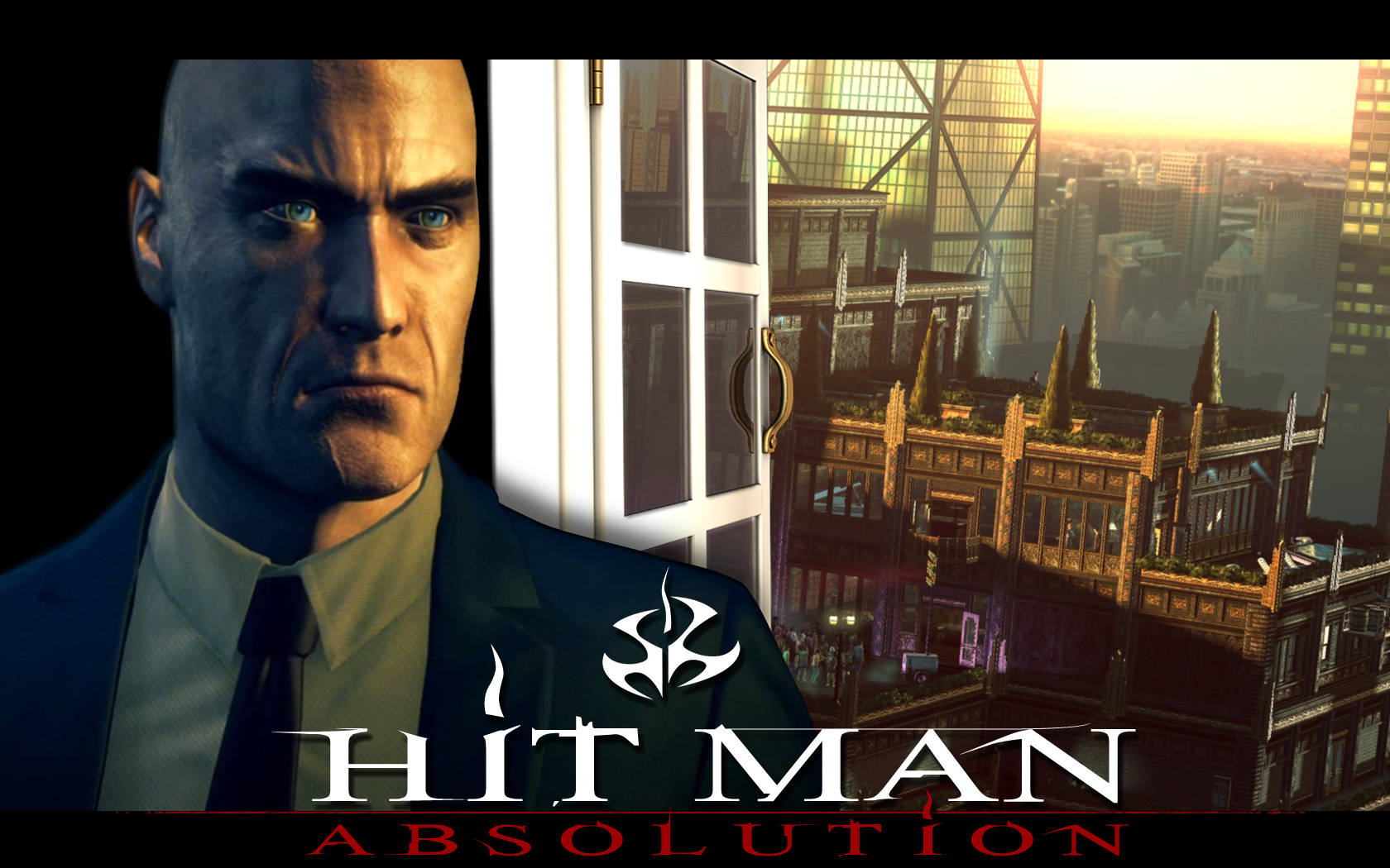 Hitman Absolution Hd Agent 47 Poster Background