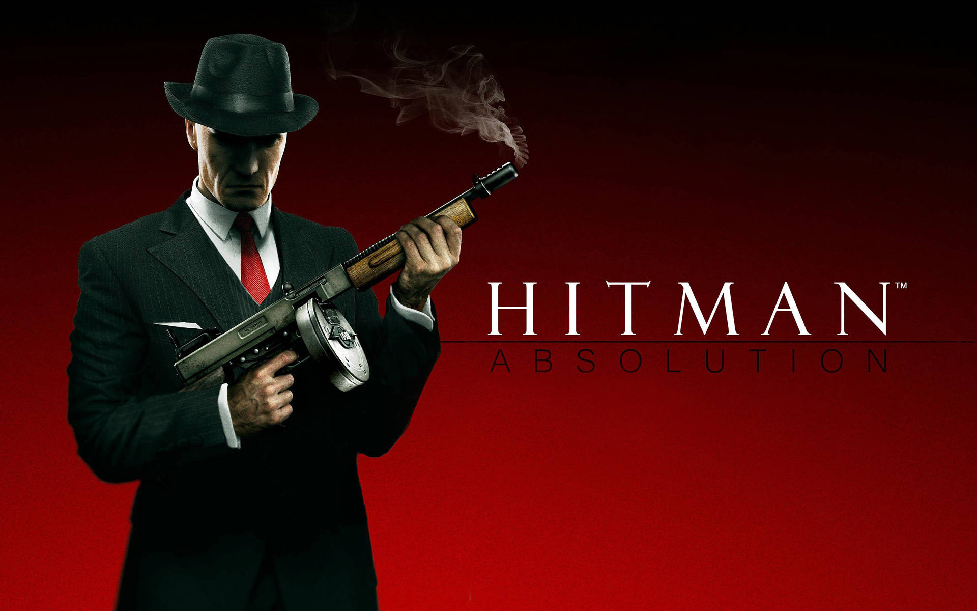 Hitman Absolution Hd Rifle Smoke Background