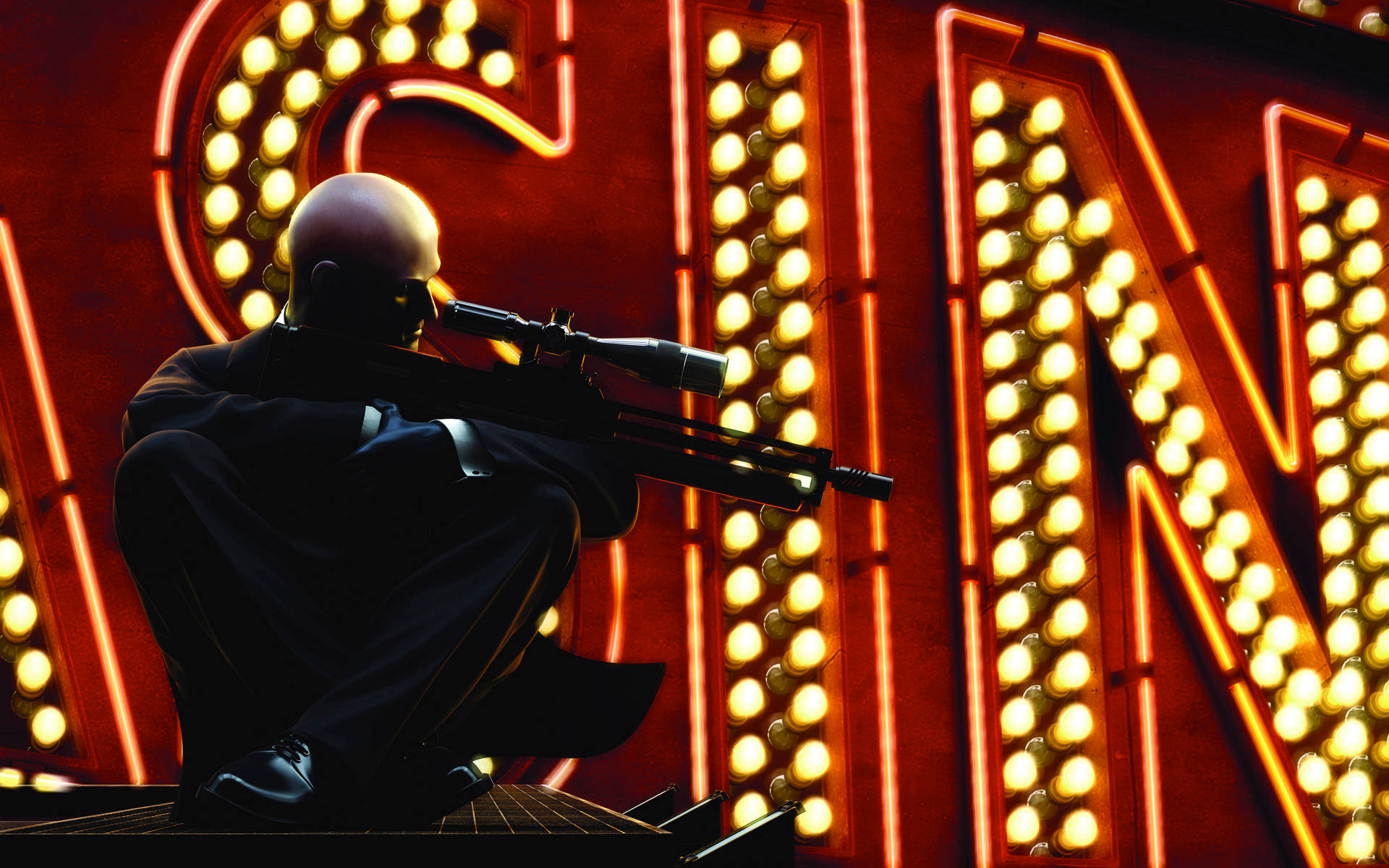 Hitman Absolution Hd Sniper Rifle Background