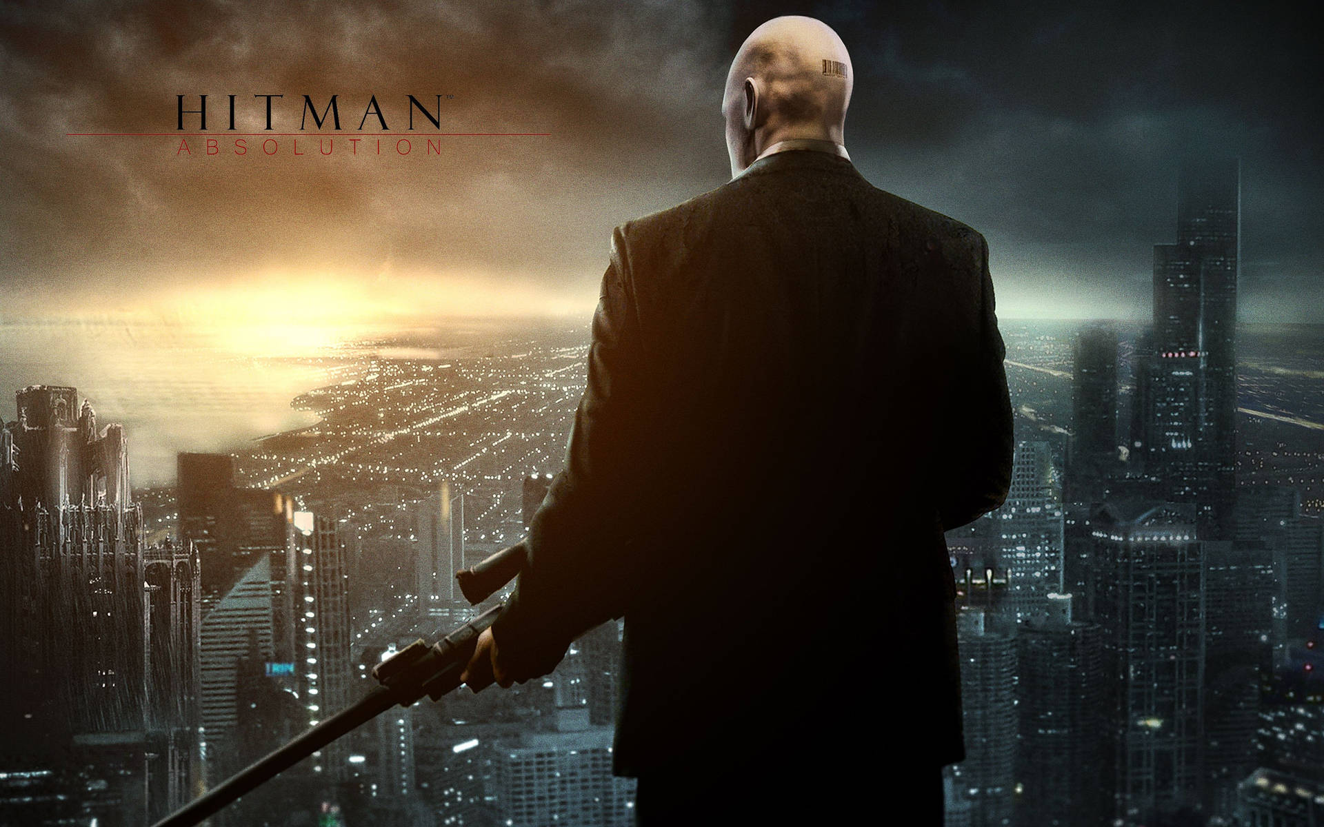 Hitman Absolution Realistic Digital Art Background