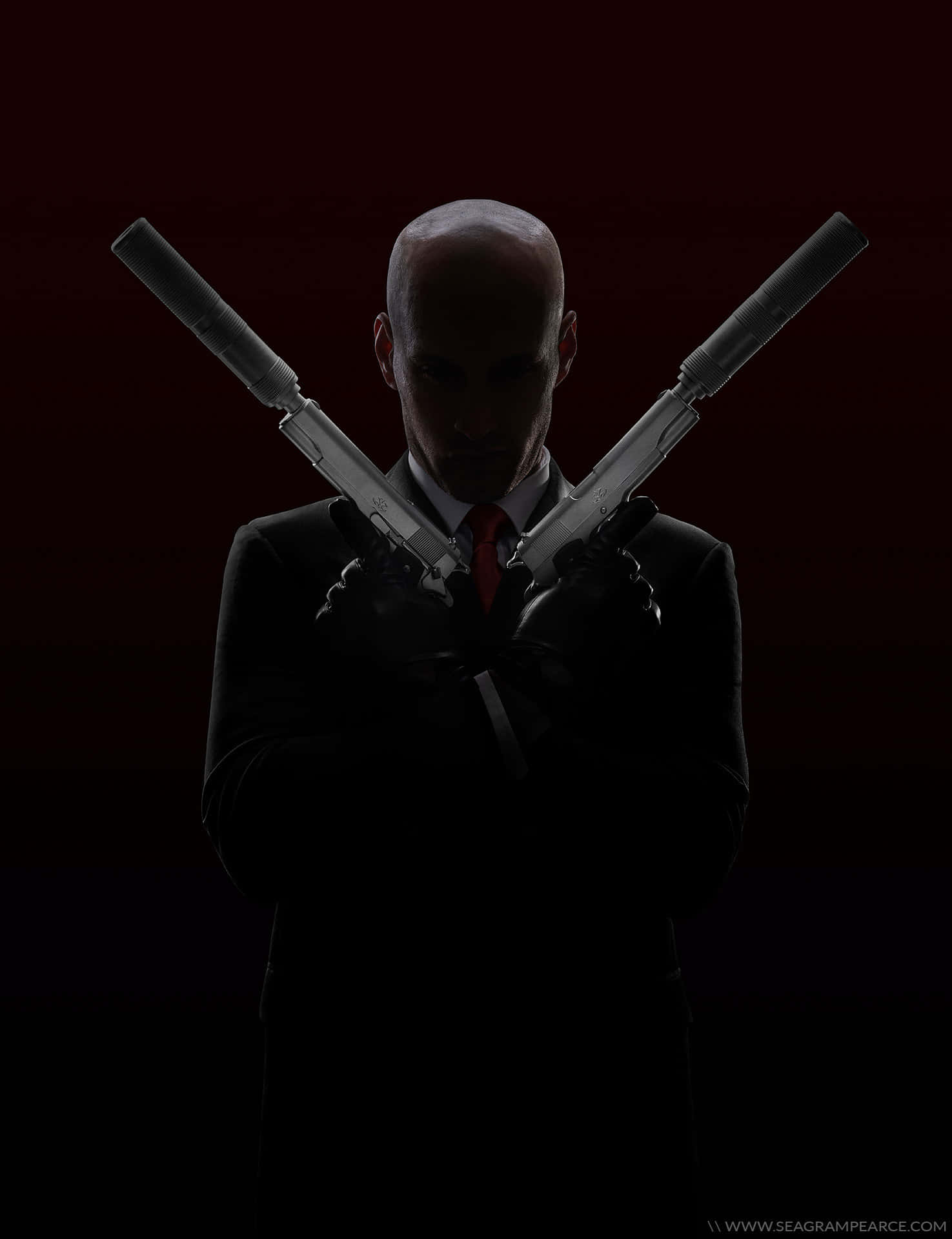 Hitman Agent 47 Crossing Arms Background