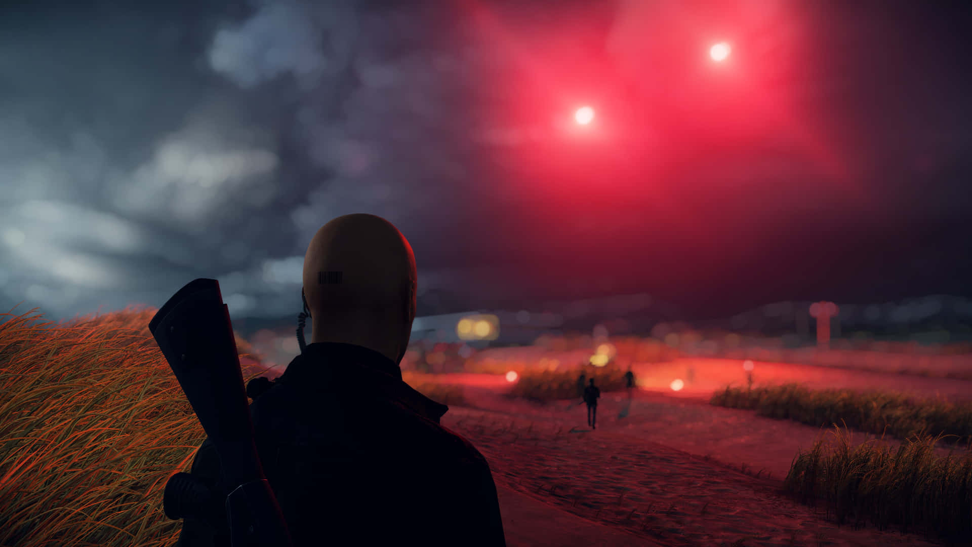 Hitman Agent 47 Looking At The People Background