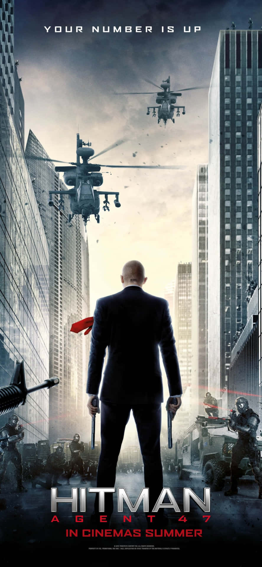 Hitman Agent 47 Your Number Is Up Background