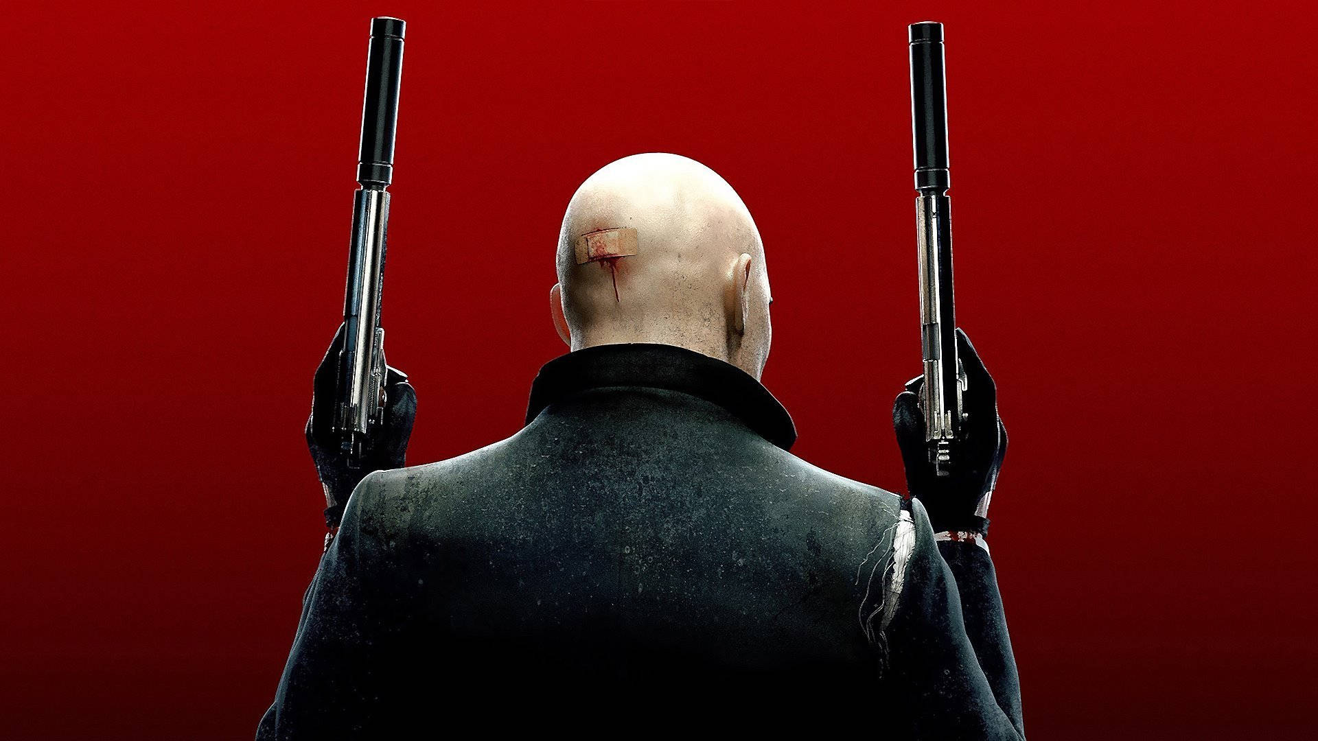 Hitman Black Gloves Background