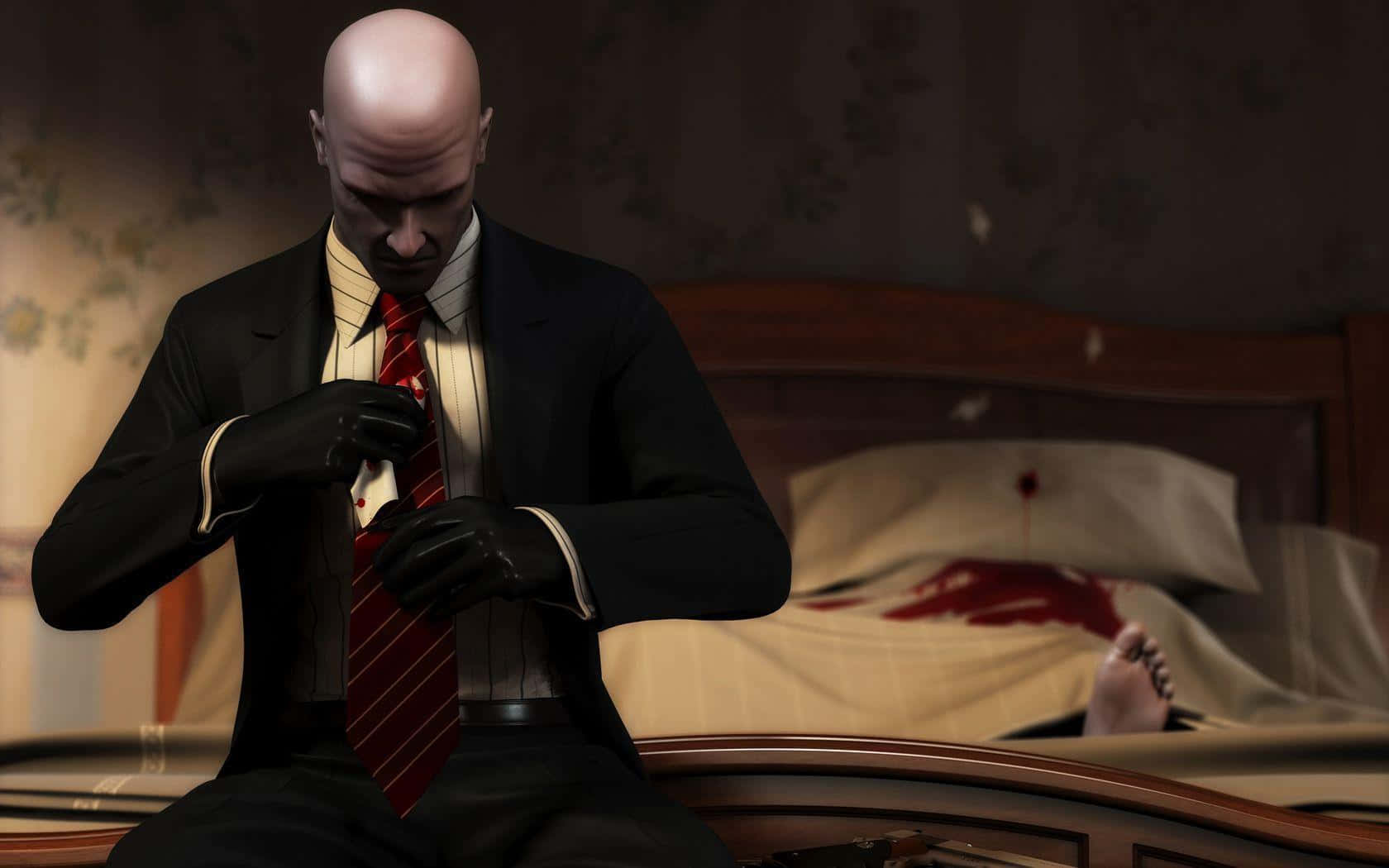 Hitman Blood Money Killer Agent 47 Background