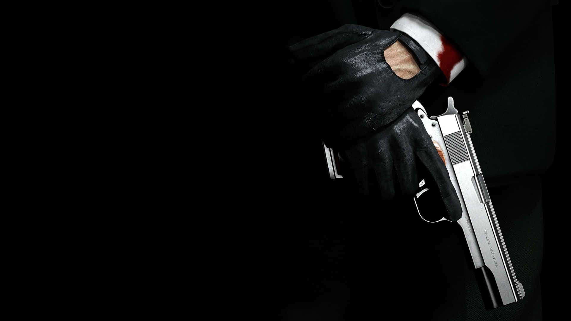 Hitman Both Hands Desktop Background