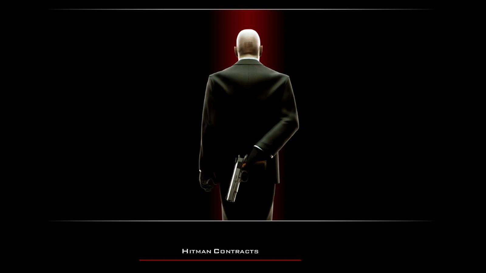 Hitman Contracts Agent Back Angle Poster Background