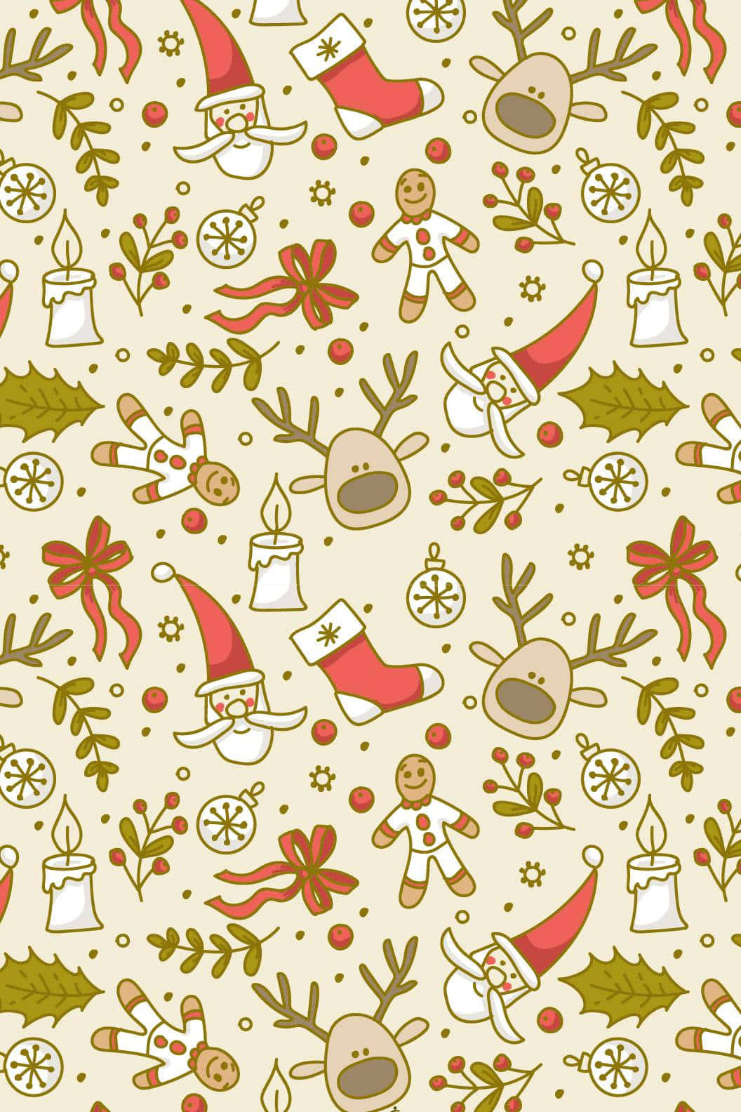 Ho Ho Ho! Spread The Love This Holiday Season With This Cute Christmas Phone! Background