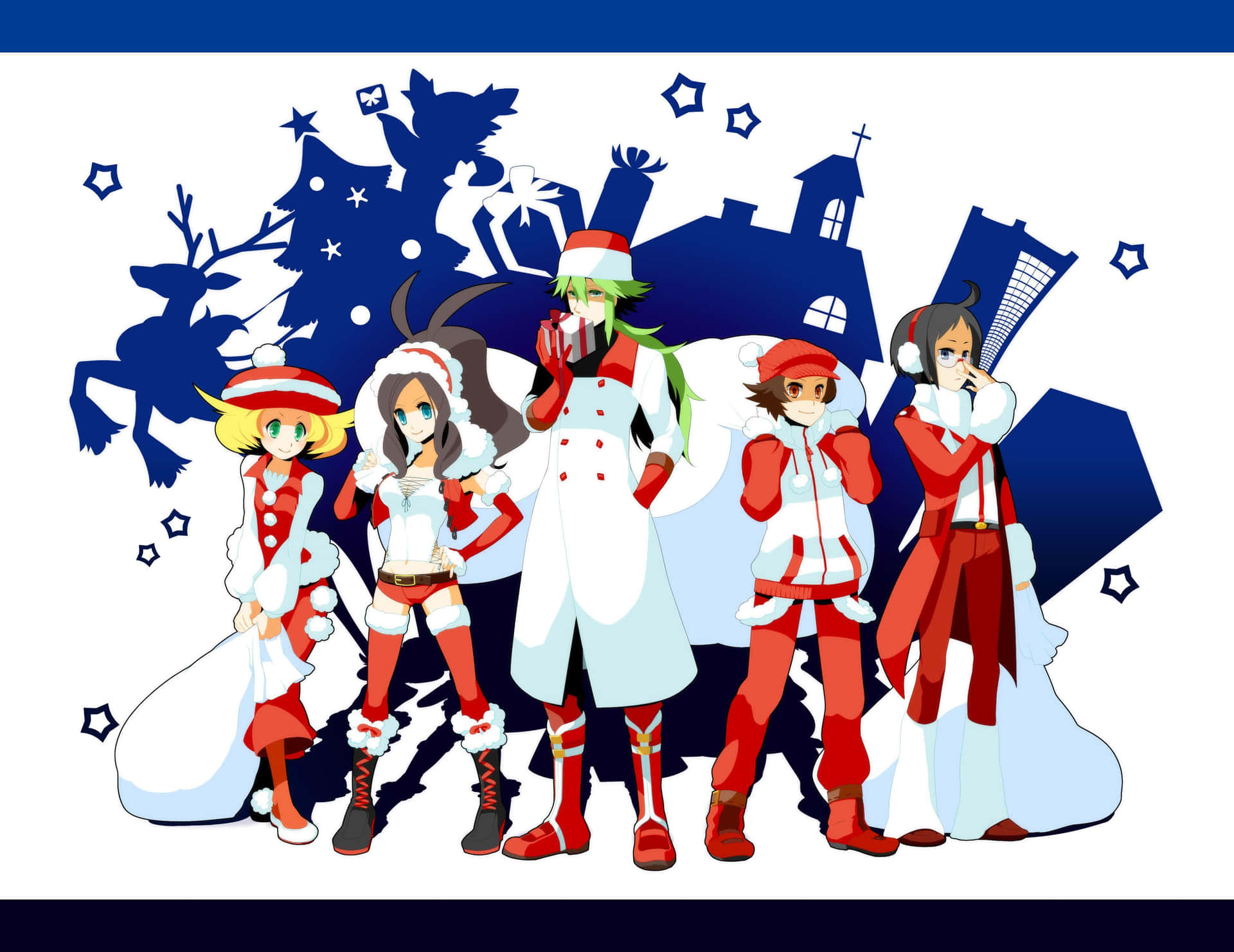 Ho-oh Bringing Cheer This Festive Holiday Season! Background