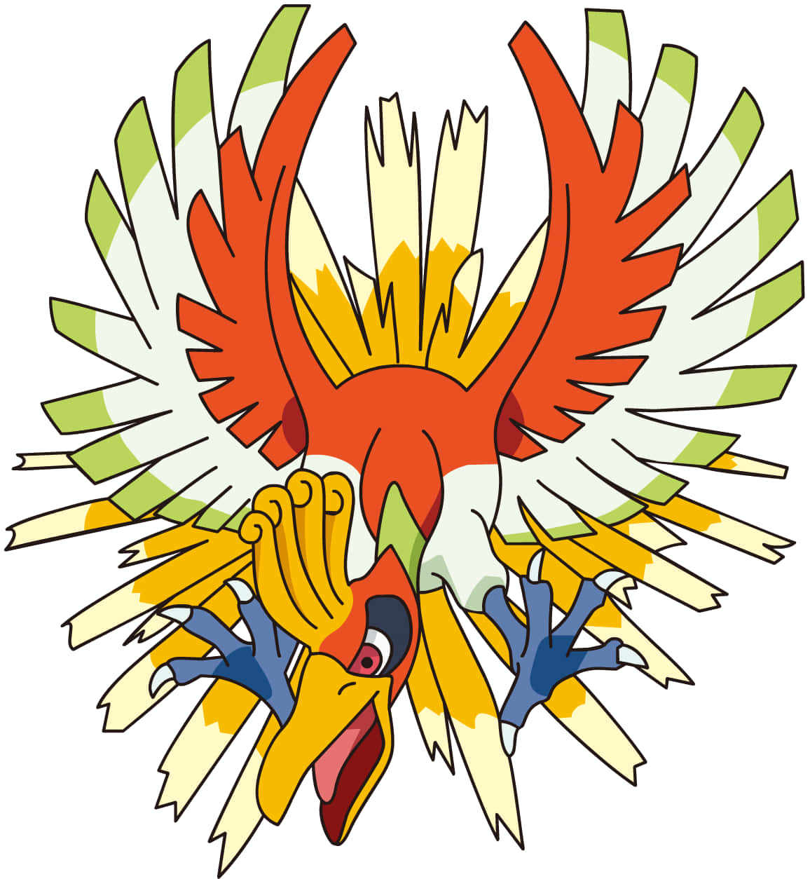 Ho-oh Ready To Attack