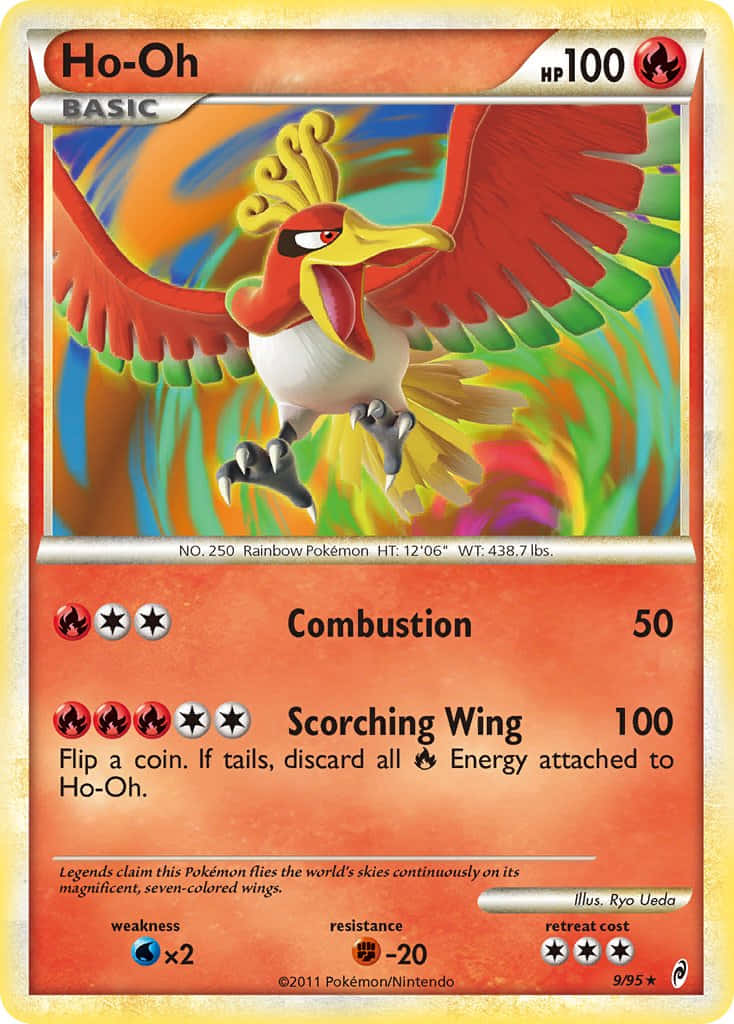 Ho-oh, The Rainbow Pokémon Trading Card