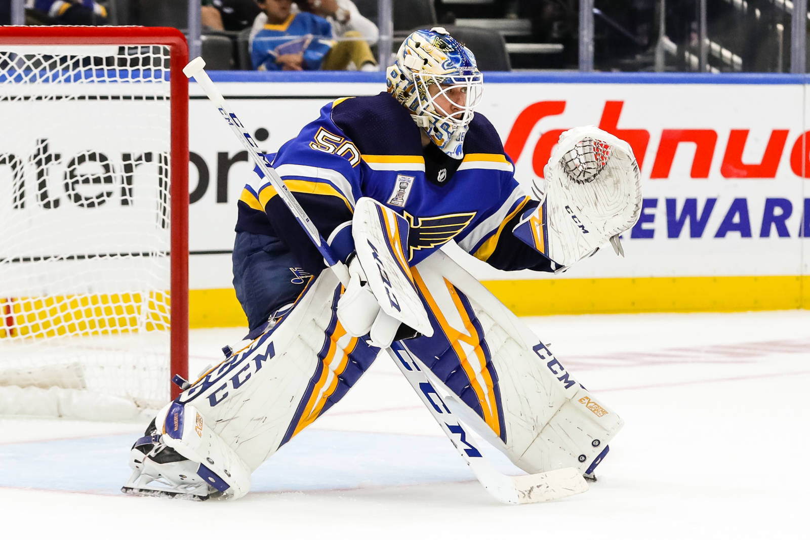 Hockey League No. 50 Jordan Binnington Background