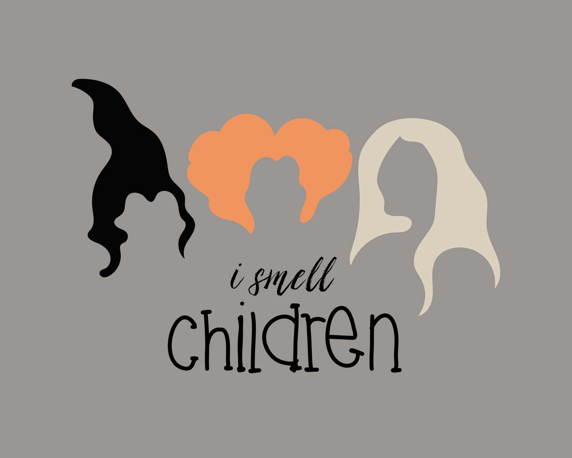 Hocus Pocus I Smell Children Graphic Background