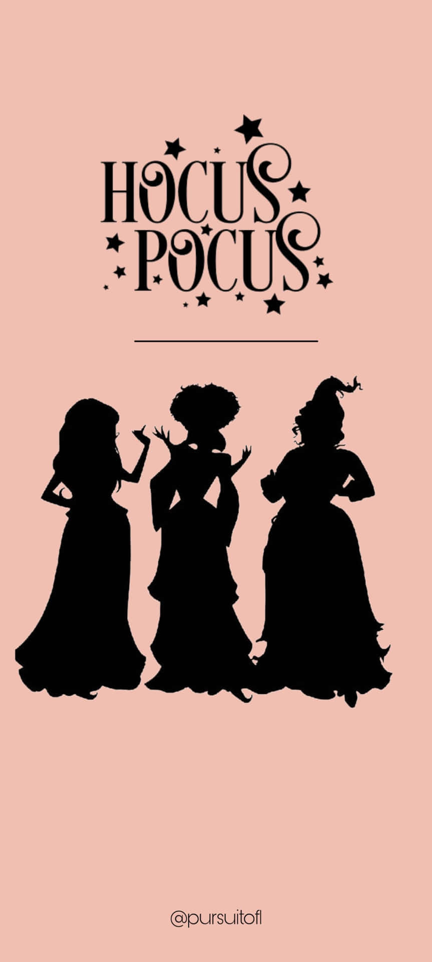 Hocus Pocus Iphone Silhouette Background