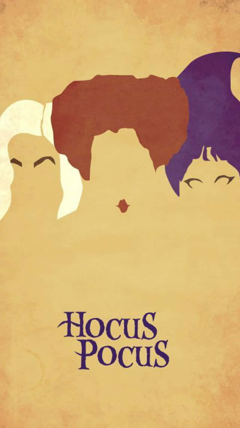 Hocus Pocus Minimalist Witches