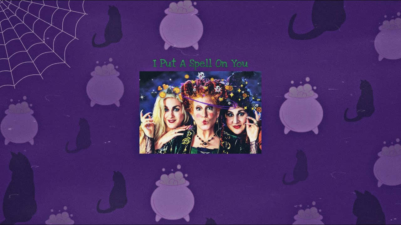 Hocus Pocus Spellbound Sisters Background