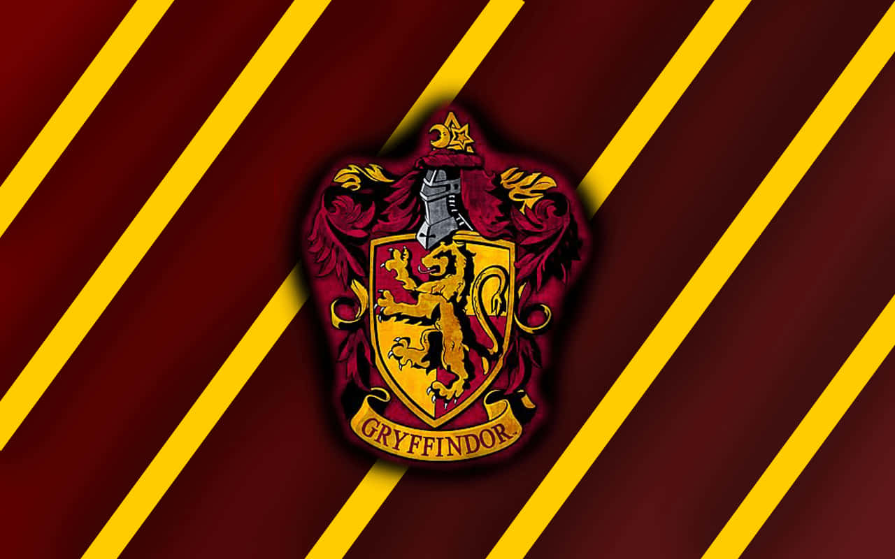 Hogwarts Castle And The Gryffindor Tower Gleaming In The Sun Background