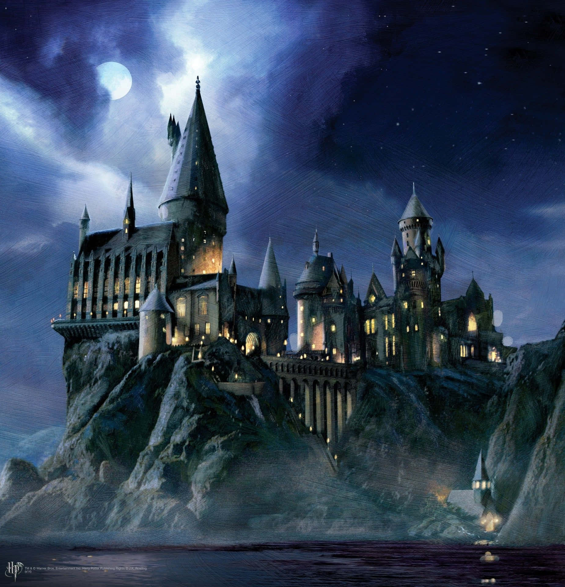Hogwarts Castle Dark Moon