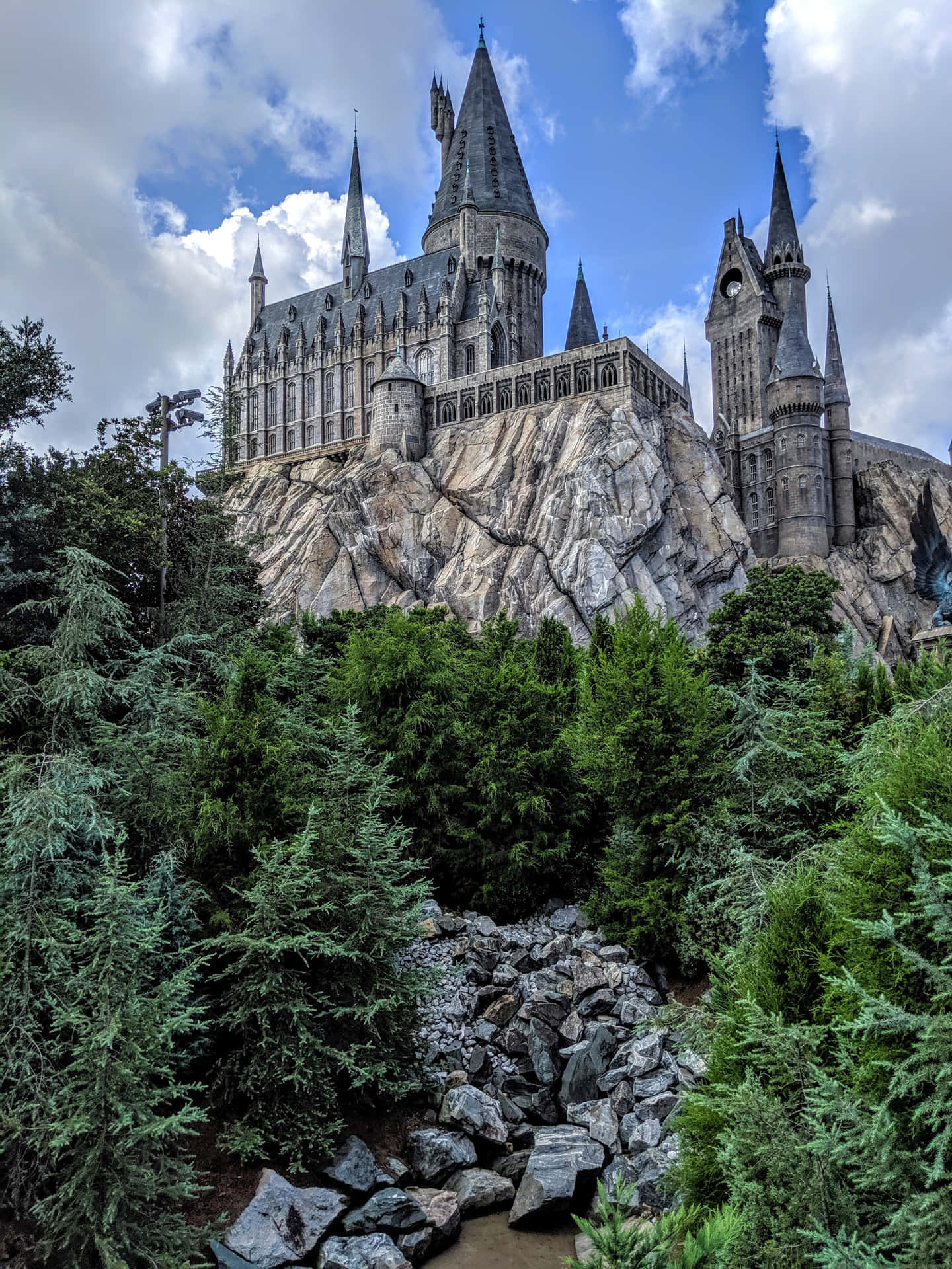 Hogwarts Castle Is On Top Of A Mountain