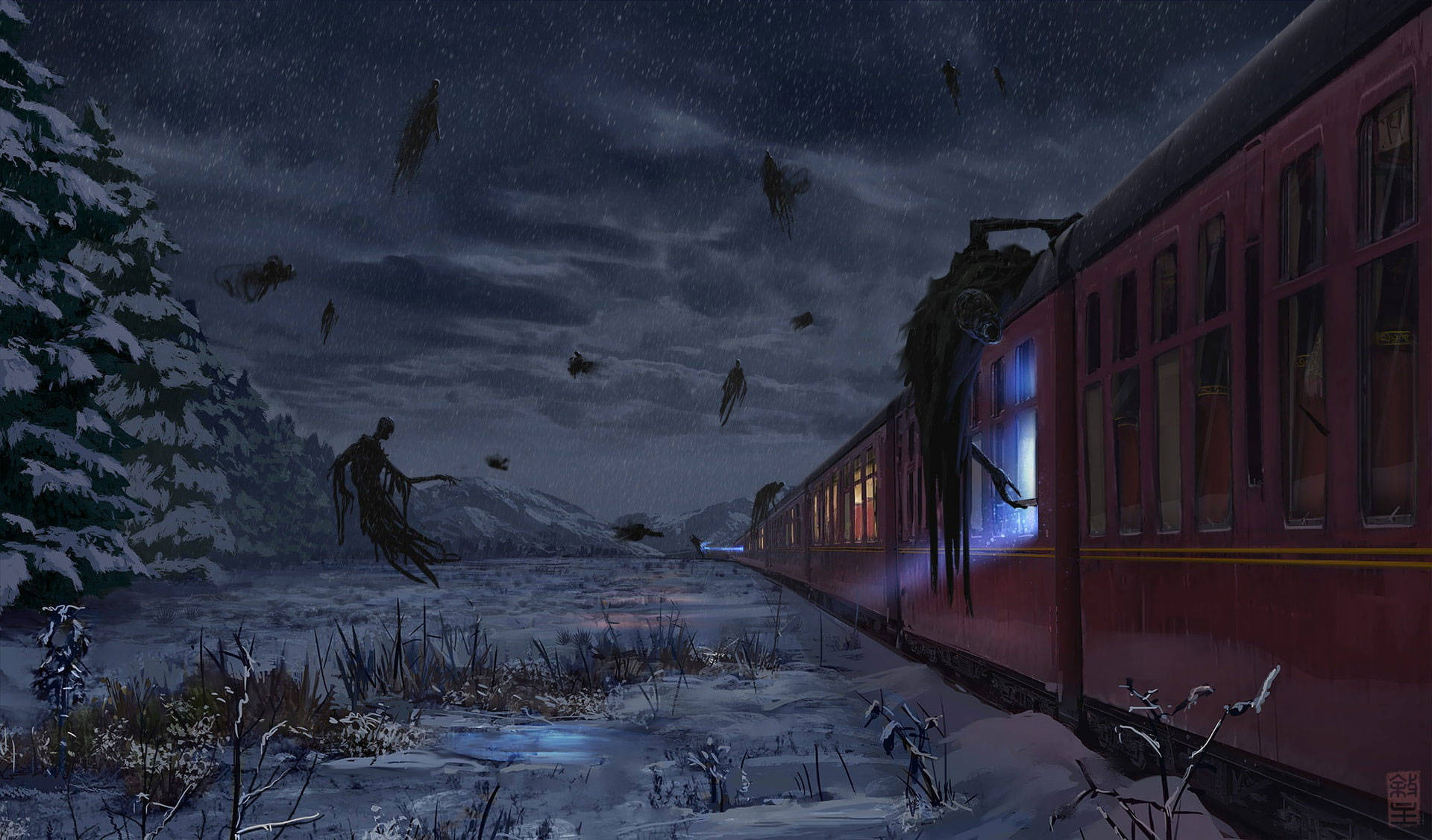 Hogwarts Express Dementor Attack