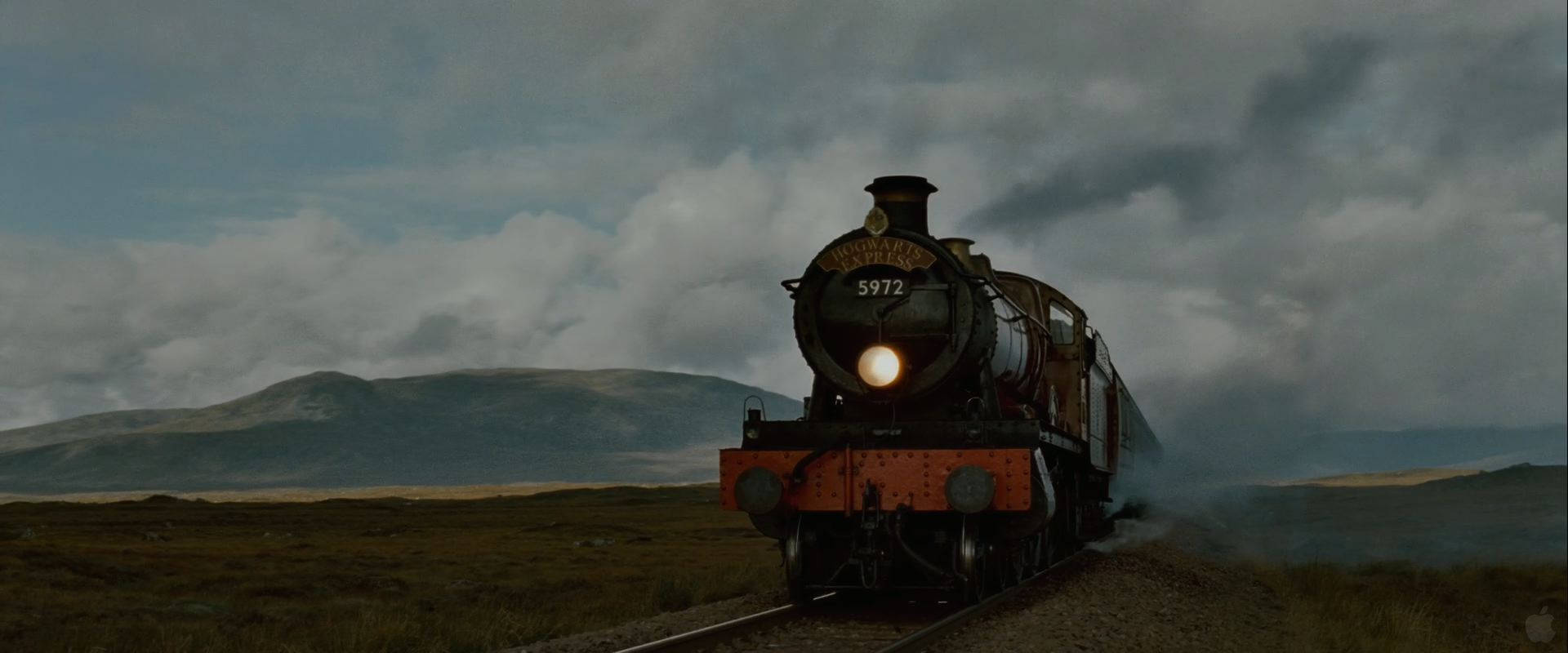 Hogwarts Express On Plains Background