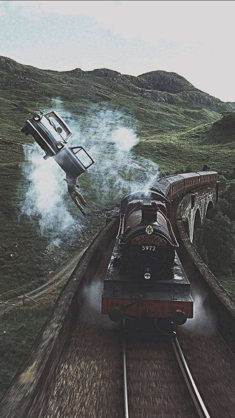 Hogwarts Express Train Background