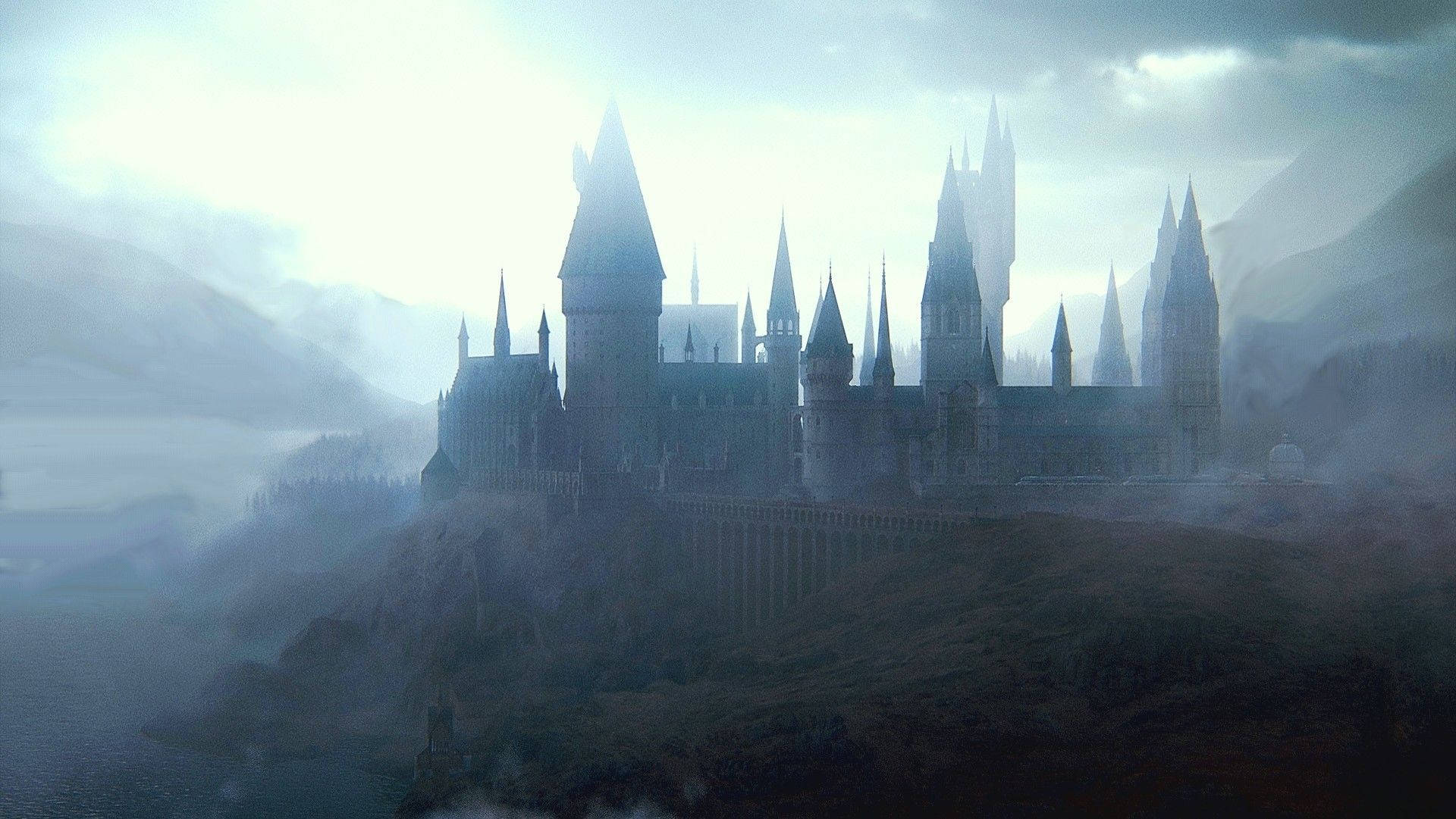 Hogwarts School Castle Harry Potter Desktop Background