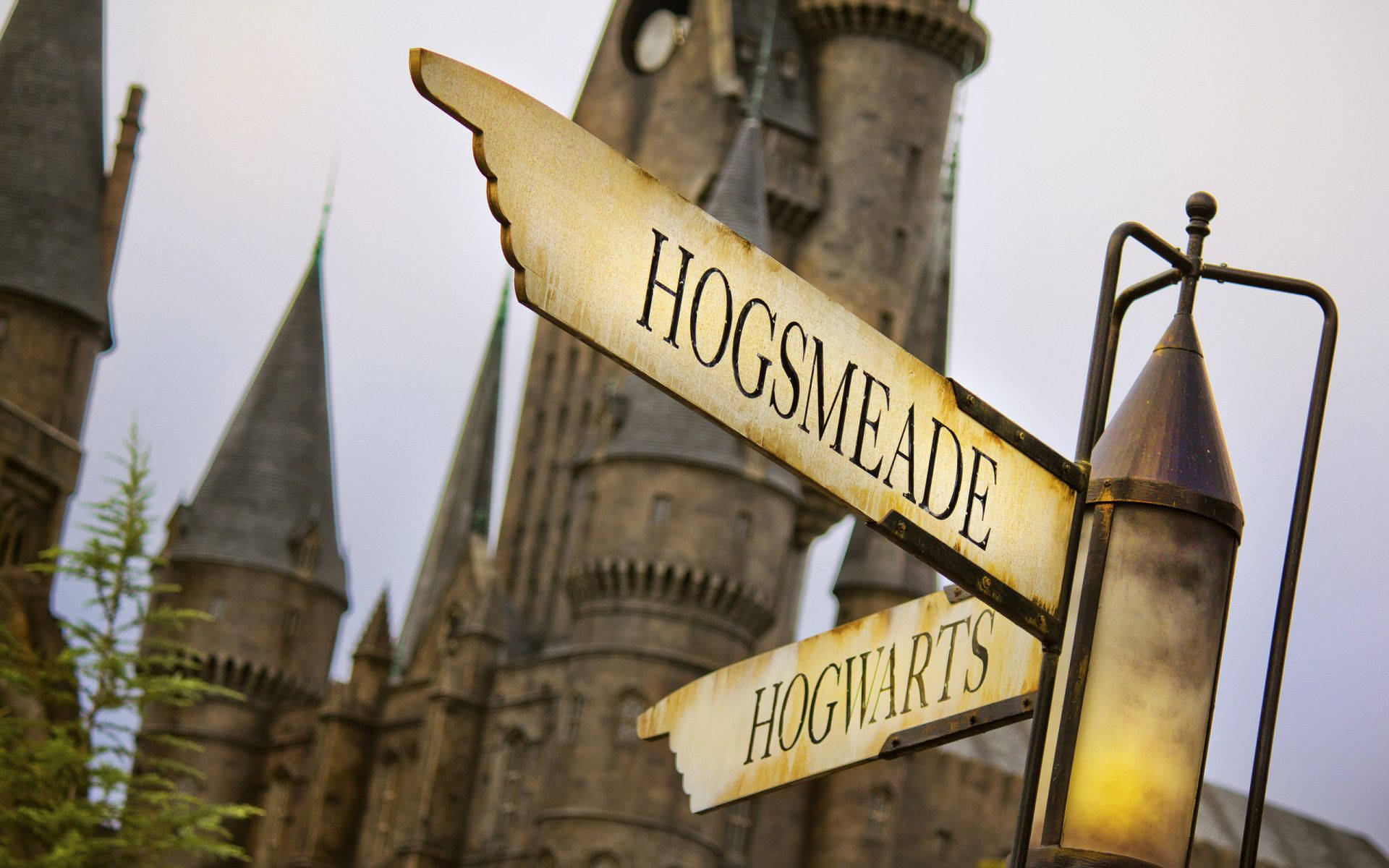 Hogwarts Street Sign Harry Potter Desktop