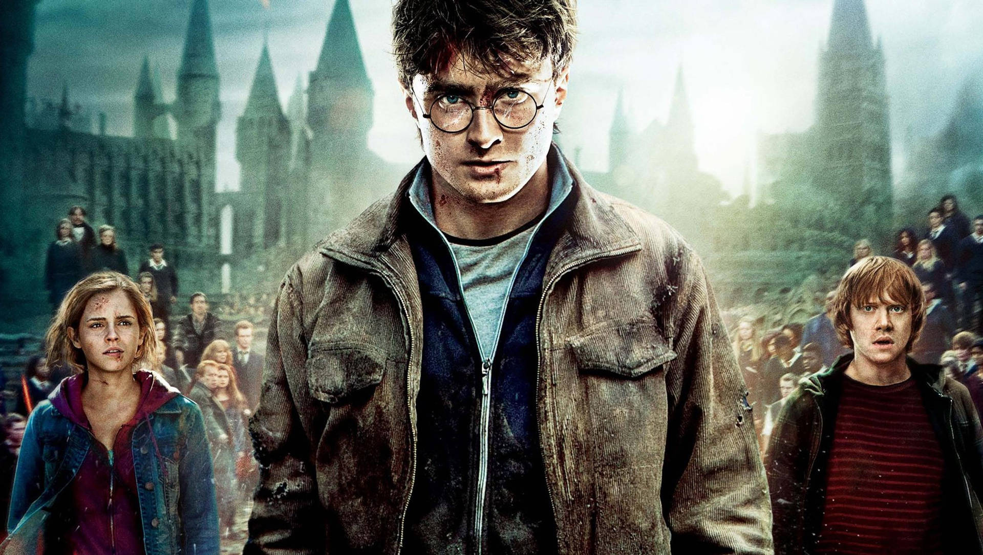 Hogwarts Wizards Harry Potter Desktop Background