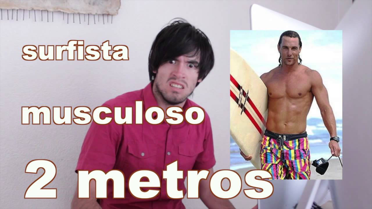 Holasoygerman And A Muscular Surfer Background