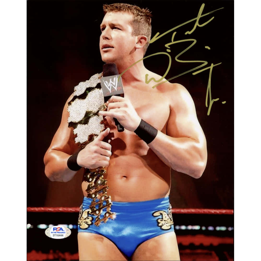 Holding Belt Ted Dibiase Jr. Background