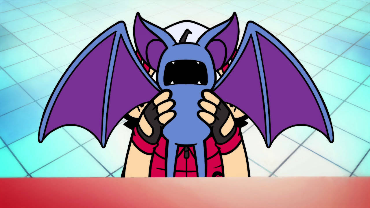 Holding Up Zubat Background