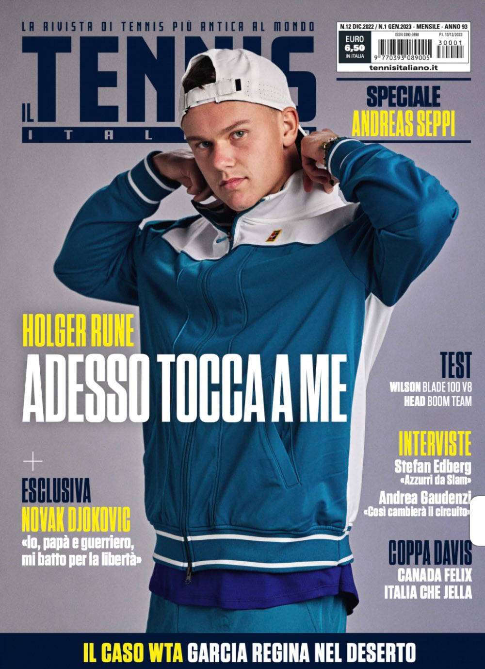 Holger Rune Front Cover