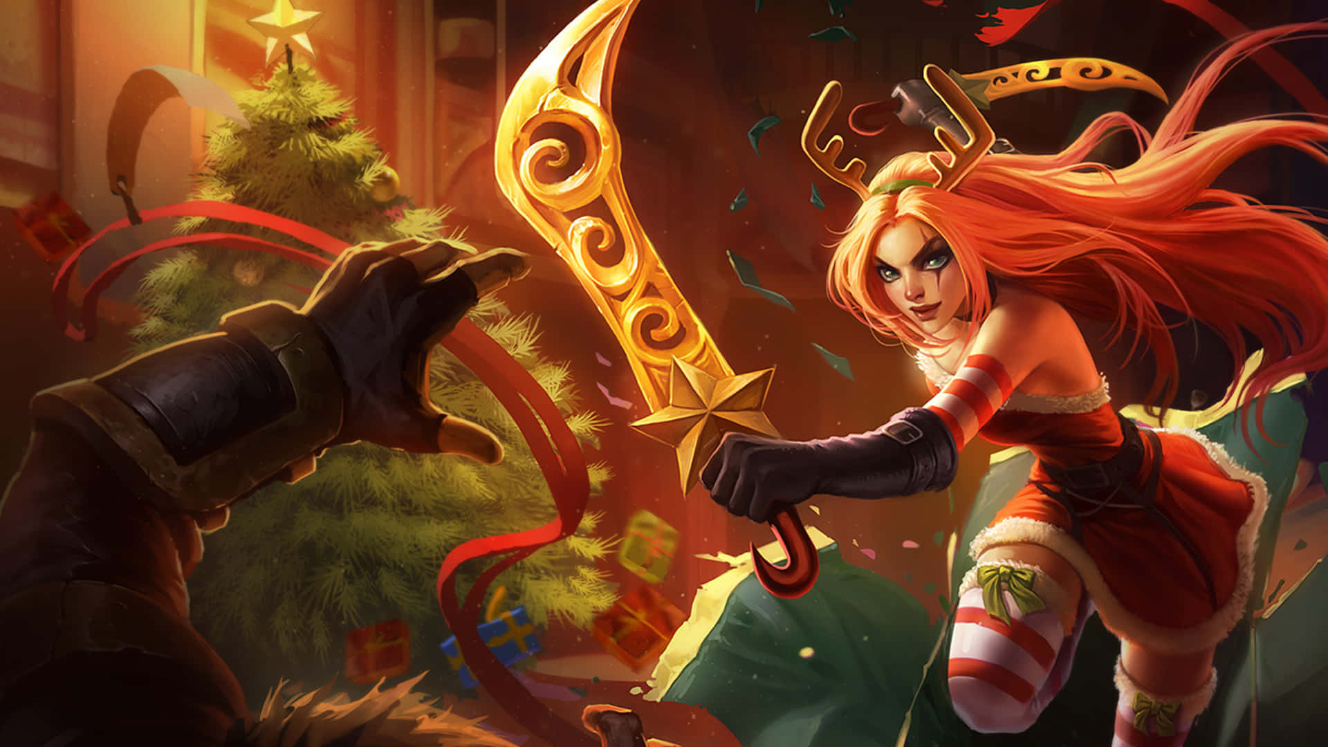 Holiday_ Assassin_ Katarina Background