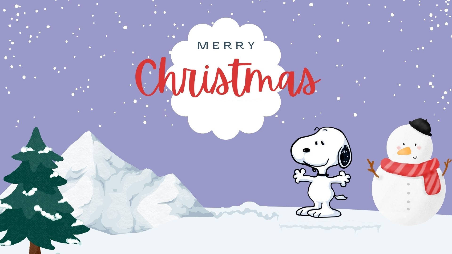 Holiday Cheer With Snoopy And His Iphone