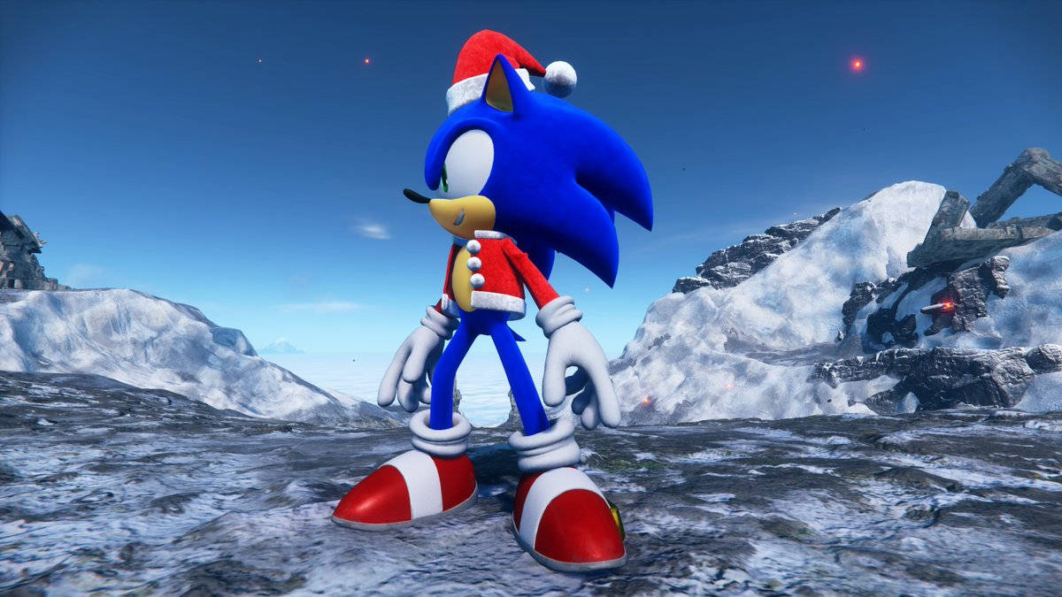 Holiday_ Sonic_in_ Winter_ Landscape