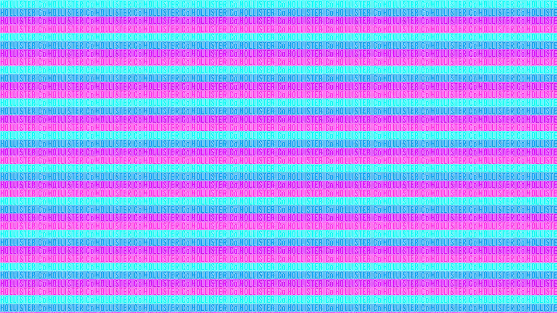 Hollister Neon Pink And Blue Poster Background