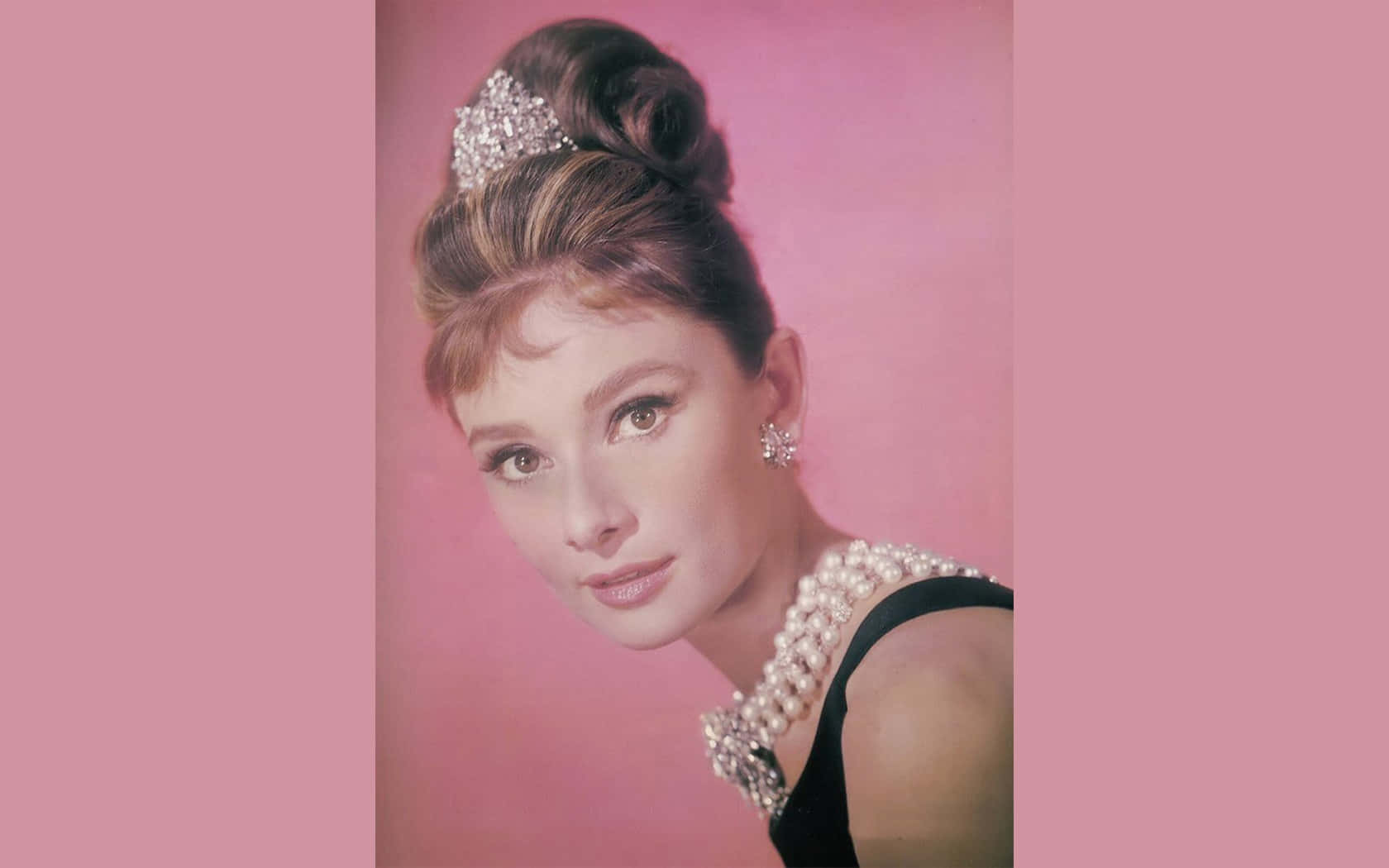 Holly Golightly Breakfast At Tiffanys Portrait Background