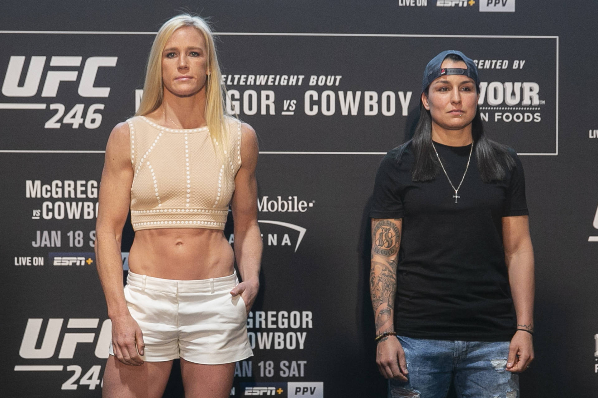 Holly Holm And Racquel Pennington