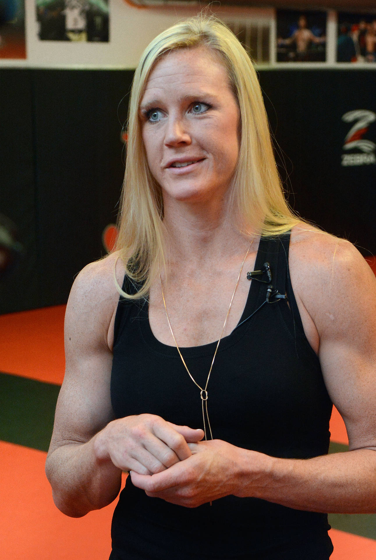 Holly Holm Blonde Hair