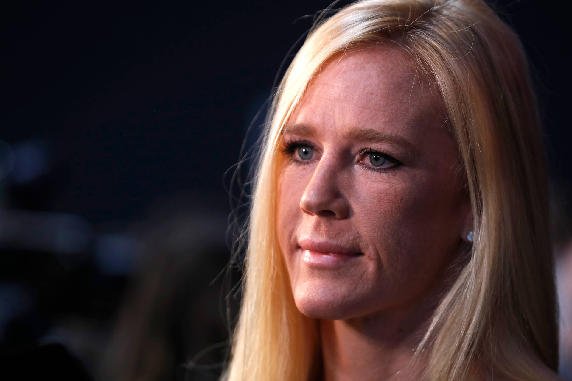 Holly Holm Close-up View Background