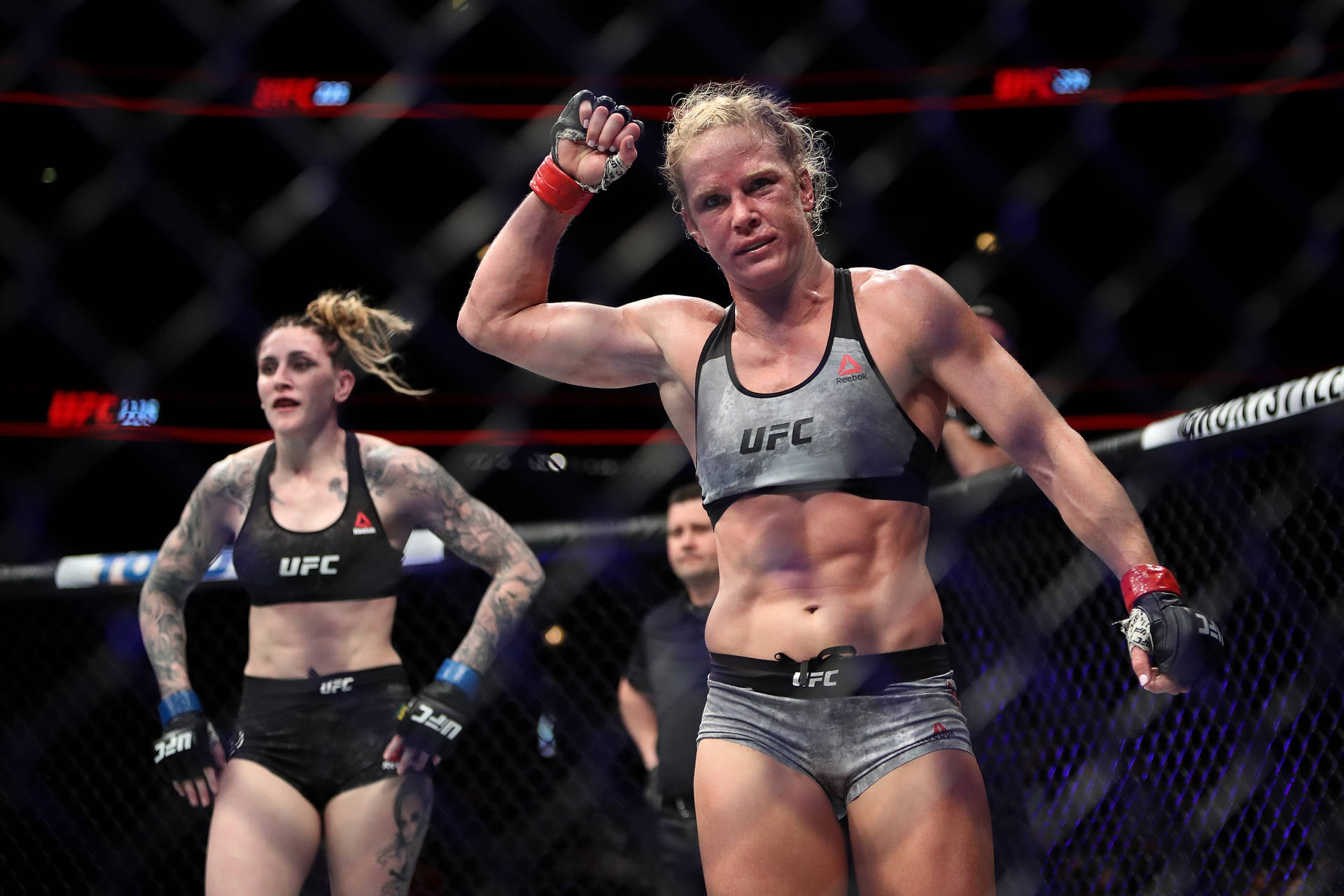 Holly Holm Defeats Megan Anderson Background