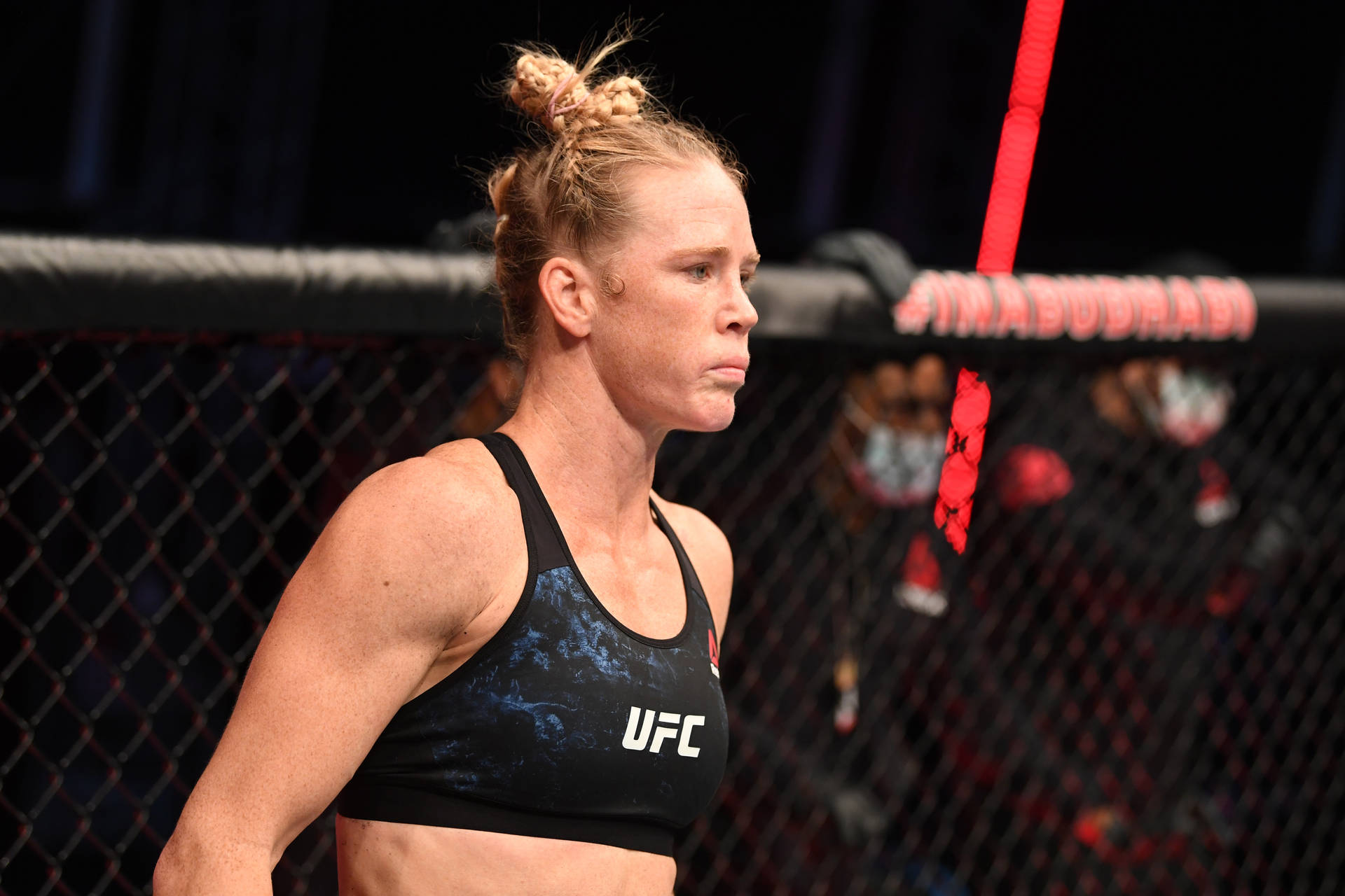 Holly Holm During Mma Fight Background