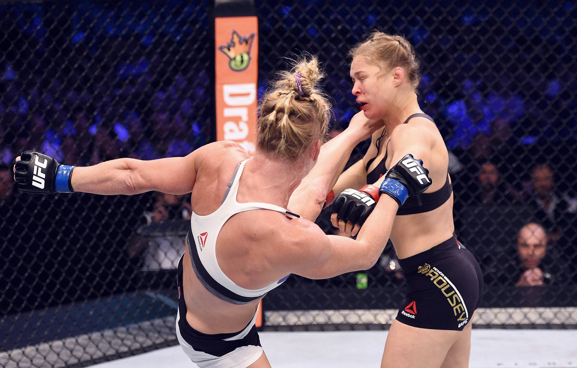 Holly Holm Kicks Ronda Rousey's Face