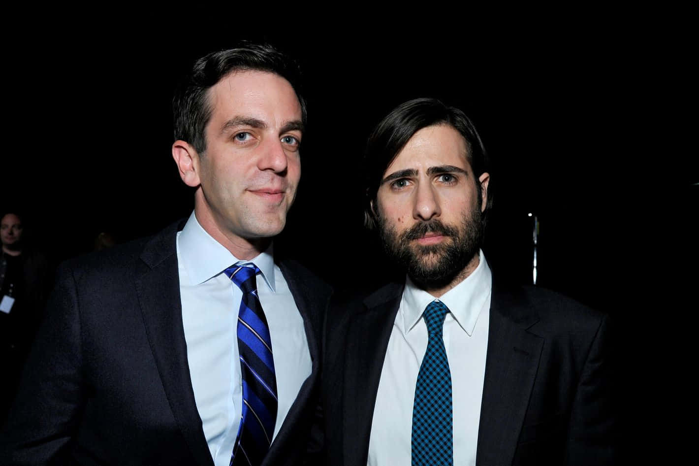 Hollywood Actor Jason Schwartzman Posing Background