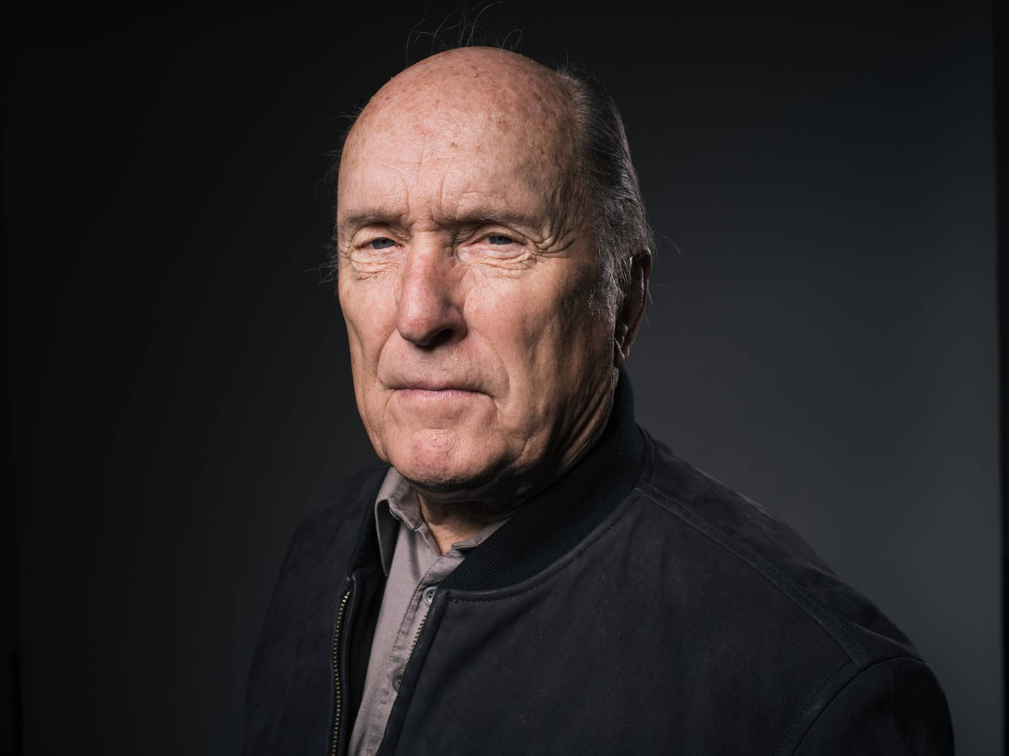 Hollywood Actor Robert Duvall At Tim Phillips Studio Background