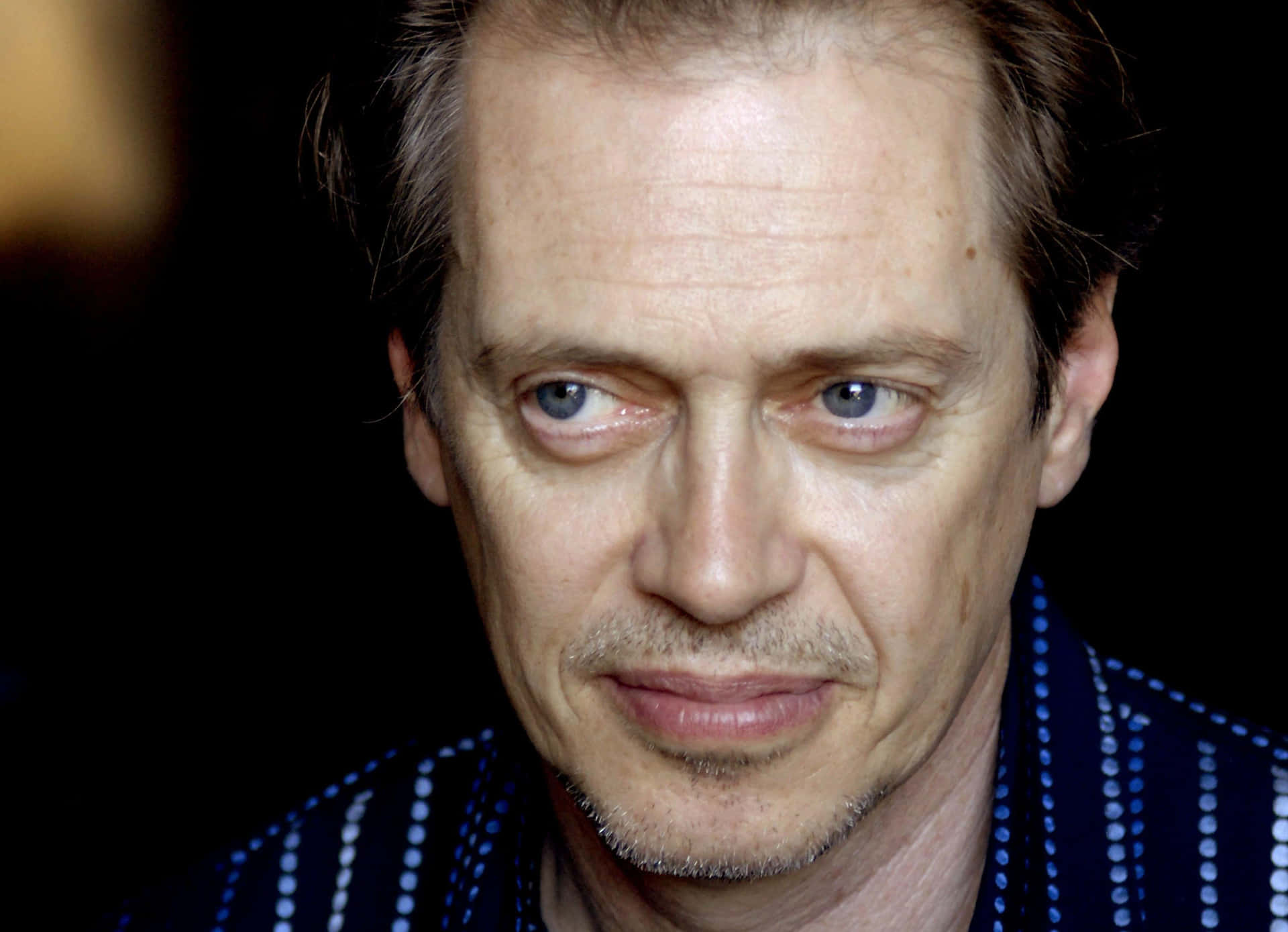 Hollywood Actor Steve Buscemi, In A Contemplative Moment.